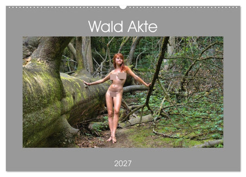 Wald Akte (Wandkalender 2027 DIN A2 quer), CALVENDO Monatskalender