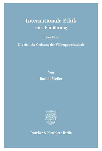 Internationale Ethik. Eine Einführung.