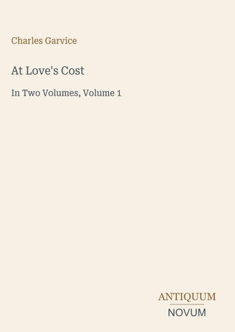 At Love's Cost