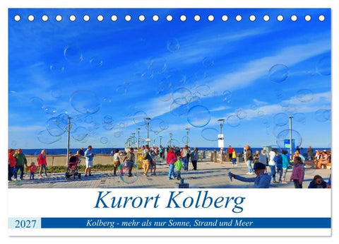 Kurort Kolberg (Tischkalender 2027 DIN A5 quer), CALVENDO Monatskalender