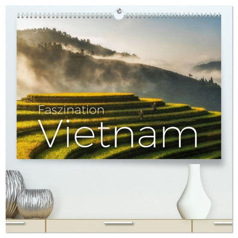 Faszination Vietnam (hochwertiger Premium Wandkalender 2027 DIN A2 quer), Kunstdruck in Hochglanz