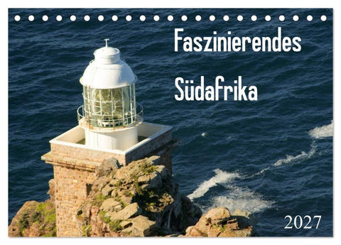 Faszinierendes Südafrika (Tischkalender 2027 DIN A5 quer), CALVENDO Monatskalender