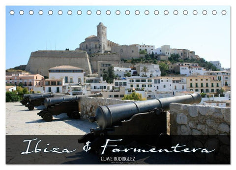 Ibiza & Formentera (Tischkalender 2026 DIN A5 quer), CALVENDO Monatskalender