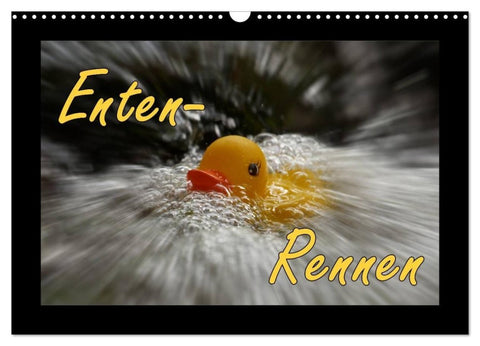 Enten-Rennen (Wandkalender 2027 DIN A3 quer), CALVENDO Monatskalender