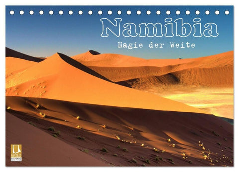 Namibia - Magie der Weite (Tischkalender 2027 DIN A5 quer), CALVENDO Monatskalender