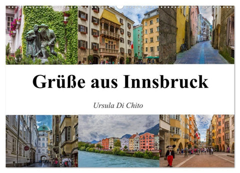 Grüße aus Innsbruck (Wandkalender 2027 DIN A2 quer), CALVENDO Monatskalender