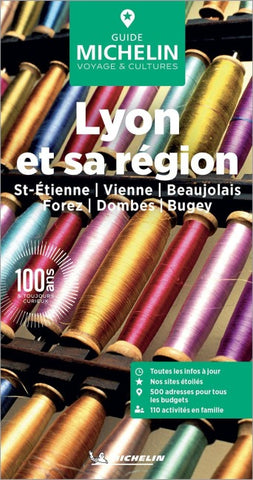Michelin Le Guide Vert Lyon et sa région