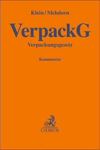 Verpackungsgesetz. VerpackG