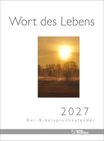 Wort des Lebens 2027 - Der Bibelspruchkalender