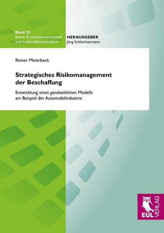 Strategisches Risikomanagement der Beschaffung