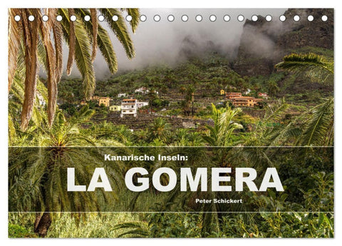 Kanarische Inseln: La Gomera (Tischkalender 2026 DIN A5 quer), CALVENDO Monatskalender