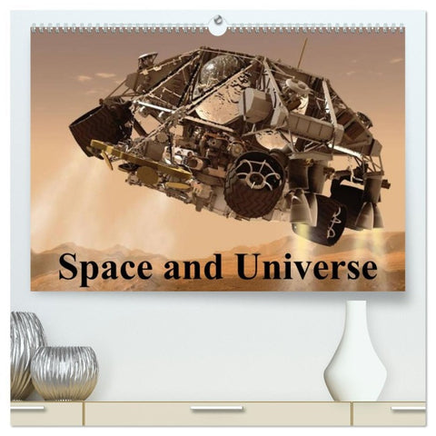 Space and Universe (High Quality Premium Wall Calendar 2026 DIN A2 landscape),CALVENDO 12 Month Wall Calendar