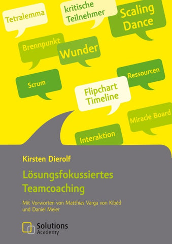 Lösungsfokussiertes Teamcoaching