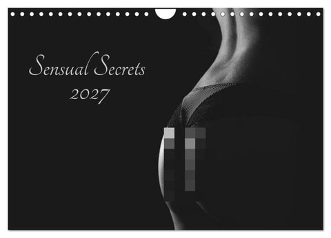 Sensual Secrets (Wandkalender 2027 DIN A4 quer), CALVENDO Monatskalender