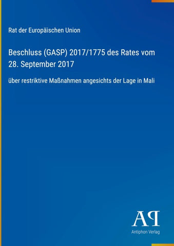 Beschluss (GASP) 2017/1775 des Rates vom 28. September 2017
