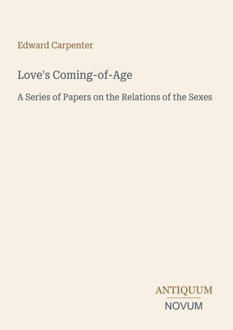 Love's Coming-of-Age