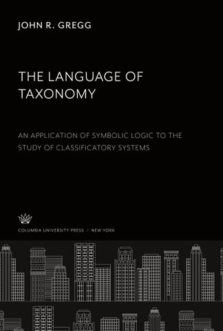The Language of Taxonomy