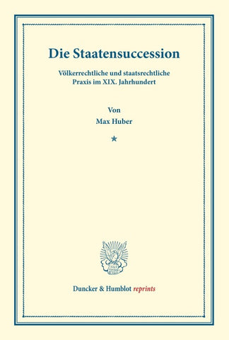Die Staatensuccession