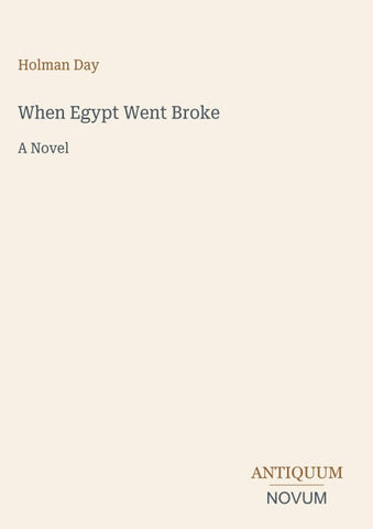 When Egypt Went Broke