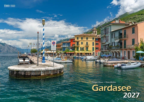 Gardasee 2027 Bildkalender A3 cm quer, spiralgebunden