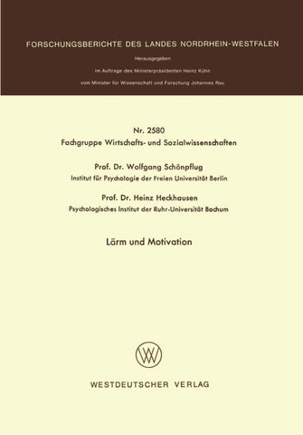 Lärm und Motivation