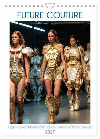 Future Couture (Wandkalender 2027 DIN A4 hoch), CALVENDO Monatskalender