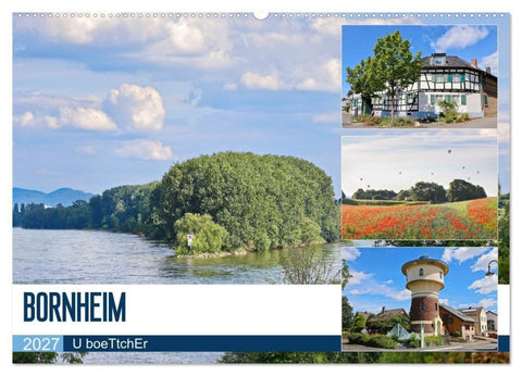 Bornheim (Wandkalender 2027 DIN A2 quer), CALVENDO Monatskalender