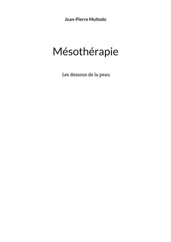 Mésothérapie