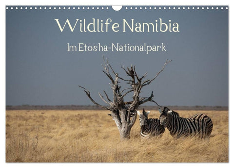 Wildlife Namibia (Wandkalender 2027 DIN A3 quer), CALVENDO Monatskalender