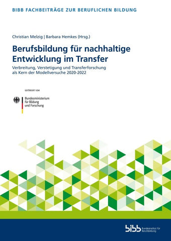 Berufsbildung für nachhaltige Entwicklung im Transfer