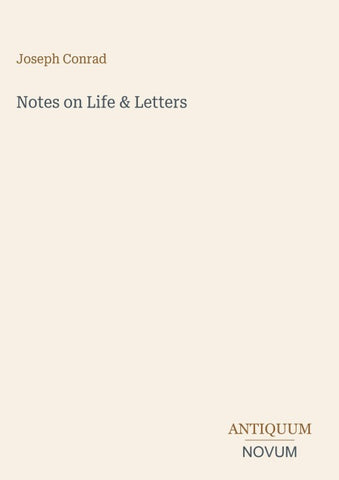 Notes on Life & Letters