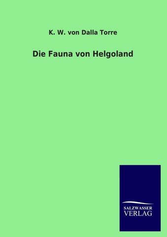 Die Fauna von Helgoland