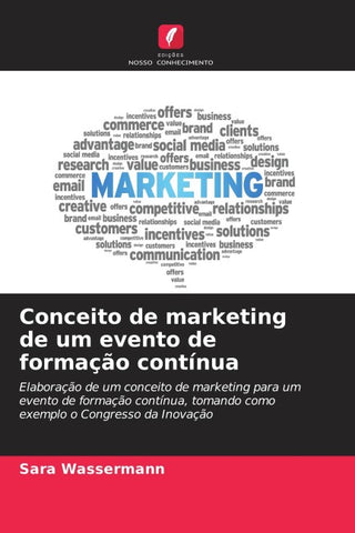 Conceito de marketing de um evento de formação contínua