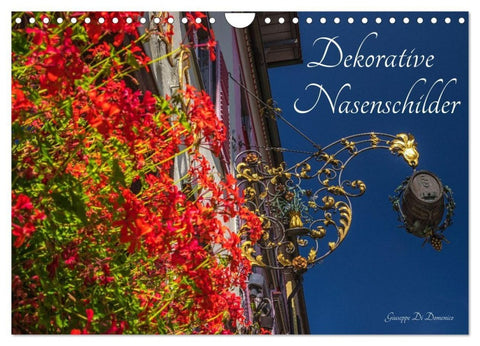 Dekorative Nasenschilder (Wandkalender 2027 DIN A4 quer), CALVENDO Monatskalender