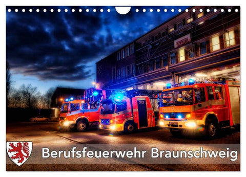 Berufsfeuerwehr Braunschweig (Wandkalender 2026 DIN A4 quer), CALVENDO Monatskalender