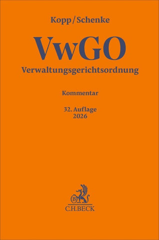 Verwaltungsgerichtsordnung. VwGO