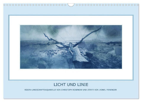 Licht und Linie (Wandkalender 2027 DIN A3 quer), CALVENDO Monatskalender