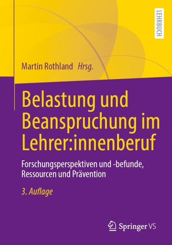 Belastung und Beanspruchung im Lehrer:innenberuf