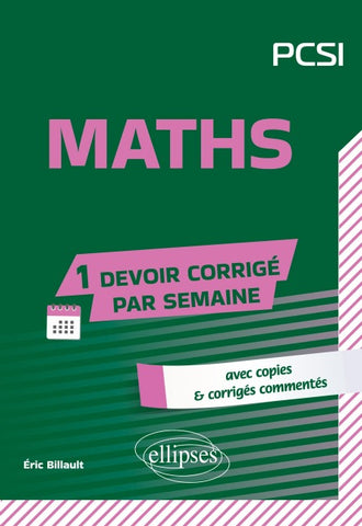 Maths. PCSI
