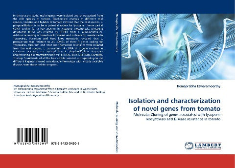 Isolation and characterization of novel genes from tomato