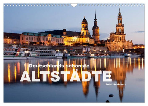 Deutschlands schönste Altstädte (Wandkalender 2026 DIN A3 quer), CALVENDO Monatskalender