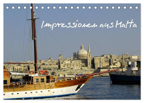 Impressionen aus Malta (Tischkalender 2027 DIN A5 quer), CALVENDO Monatskalender