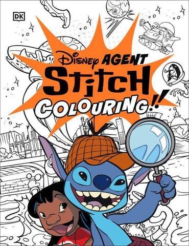 Disney Agent Stitch Colouring