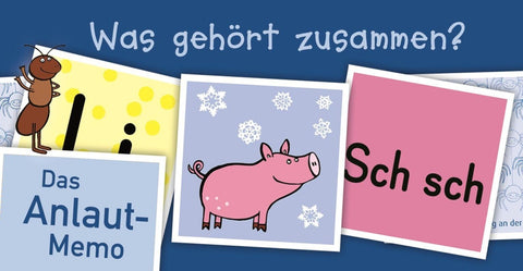 Was gehört zusammen? – Das Anlaut-Memo