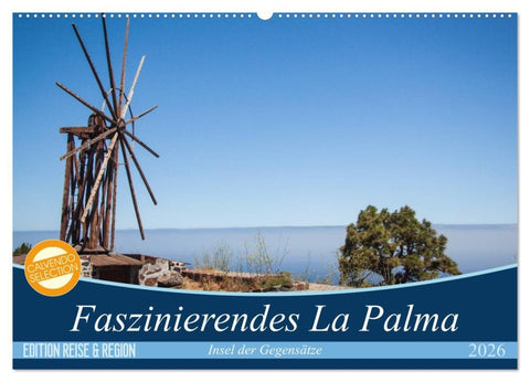Faszinierendes La Palma (Wandkalender 2026 DIN A2 quer), CALVENDO Monatskalender