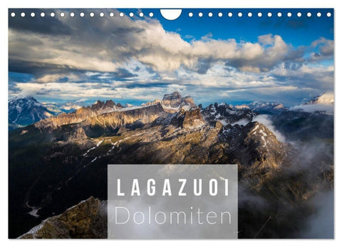 Lagazuoi Dolomiten (Wandkalender 2027 DIN A4 quer), CALVENDO Monatskalender
