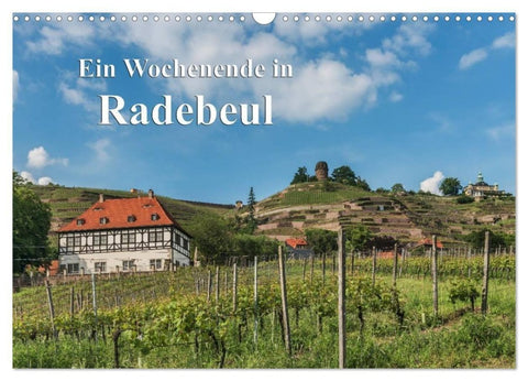 Ein Wochenende in Radebeul (Wandkalender 2027 DIN A3 quer), CALVENDO Monatskalender