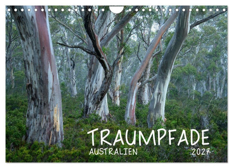 Traumpfade Australien (Wandkalender 2027 DIN A4 quer), CALVENDO Monatskalender