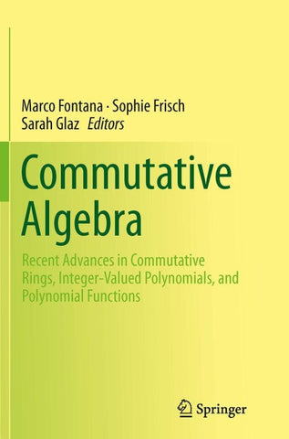 Commutative Algebra