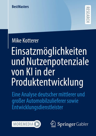 Einsatzmöglichkeiten und Nutzenpotenziale von KI in der Produktentwicklung